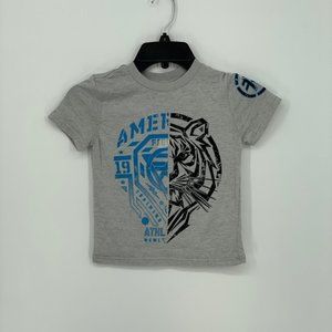 AMERICAN FIGHTER Youth Tiger Distressed Short Sleeve T-Shirt (16)